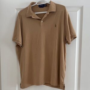 Polo by Ralph Lauren Men's Camel Polo Shirt